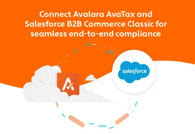 Avalara for B2B Commerce Classic for Salesforce — screenshot