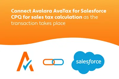 Avalara for Salesforce CPQ for Salesforce — screenshot