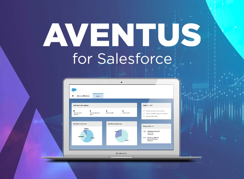 Aventus — screenshot from the Salesforce AppExchange listing