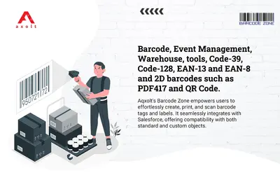 Barcode Zone: Salesforce Barcode & QR Code Generator for Visualforce & Lightning for Salesforce — screenshot