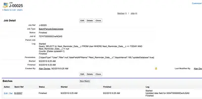 Batch Manager for Salesforce — screenshot