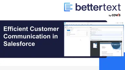 Bettertext | Emails & Documents the better way! for Salesforce — screenshot