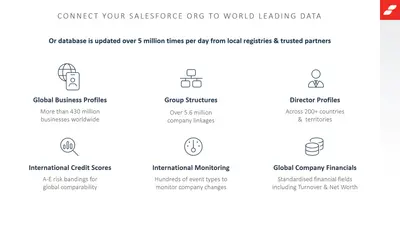 BI+ For Sales: Instant affordability checks & B2B data for Salesforce for Salesforce — screenshot