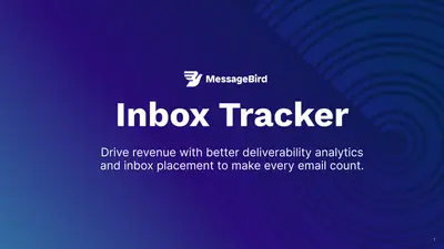 Bird Inbox Tracker: Email Deliverability for Salesforce Marketing Cloud for Salesforce — screenshot