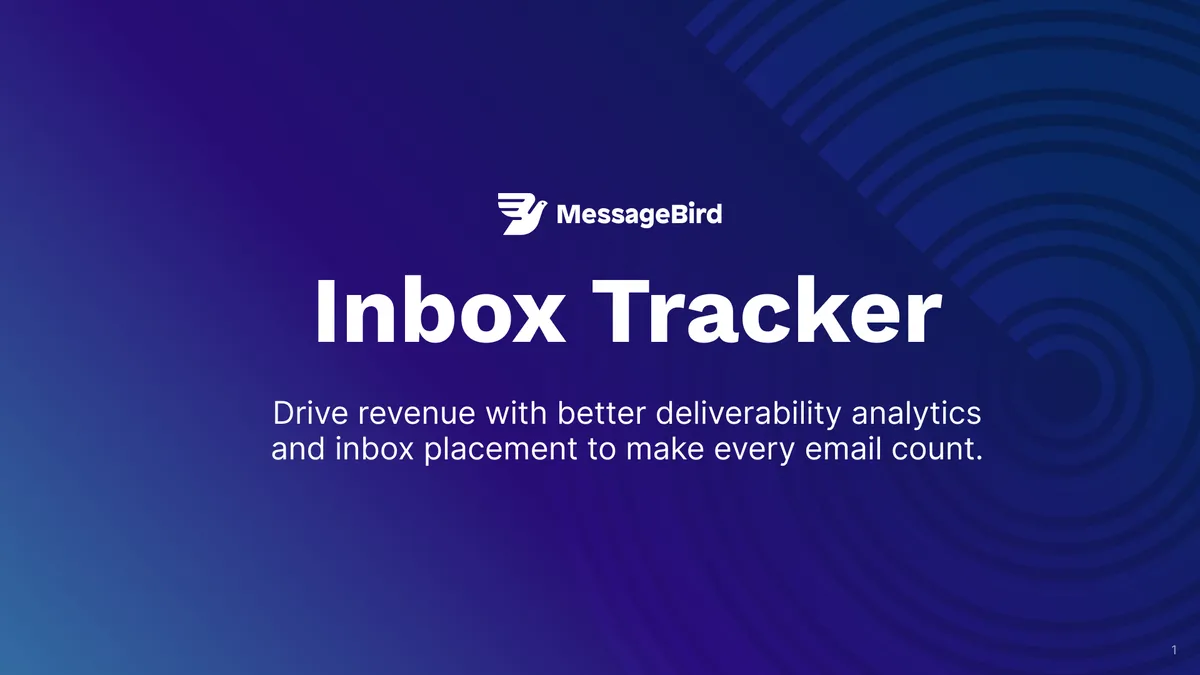 Bird Inbox Tracker: Email Deliverability for Salesforce Marketing Cloud — screenshot from the Salesforce AppExchange listing