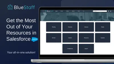 Bluestaff | Resource Management Simplified on Salesforce for Salesforce — screenshot