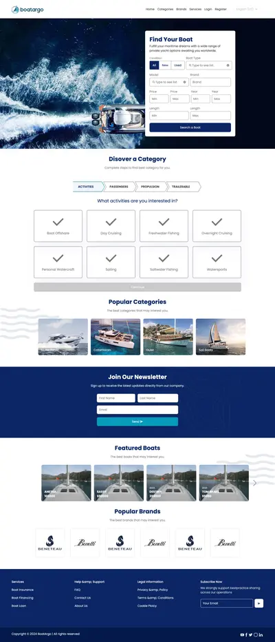 Boat Listing and Sales Automation App | Boatargo for Salesforce — screenshot