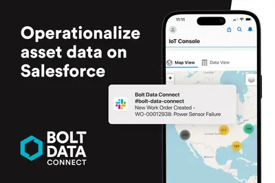 Bolt Data Connect | IoT Asset Monitoring and Service Automation for Salesforce — screenshot