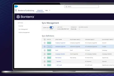Bonterra Fundraising for Salesforce for Salesforce — screenshot