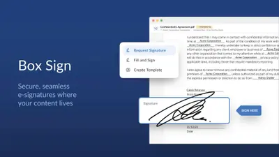 Box Sign - eSignature for Salesforce for Salesforce — screenshot