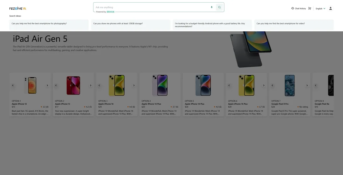 braincommerce — screenshot from the Salesforce AppExchange listing