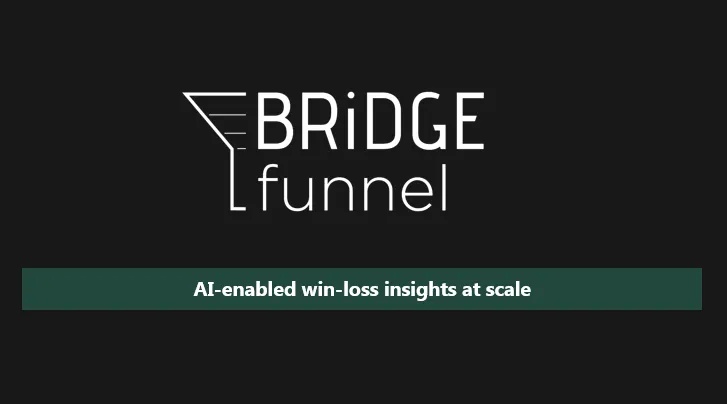 BRIDGEfunnel — screenshot from the Salesforce AppExchange listing