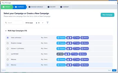 Bryj: Marketing Cloud to Mobile App Connector for Salesforce — screenshot
