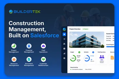 BuilderTek - Construction Management for Salesforce — screenshot