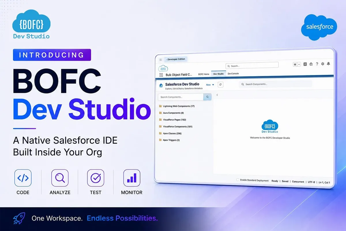 Bulk Object Field Creator — screenshot from the Salesforce AppExchange listing