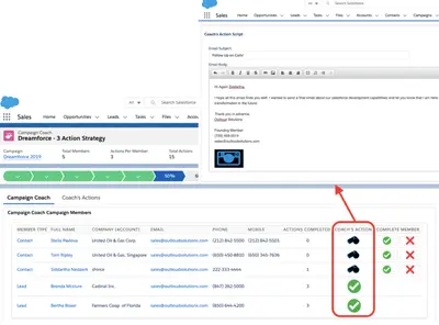 Campaign Coach for Salesforce — screenshot