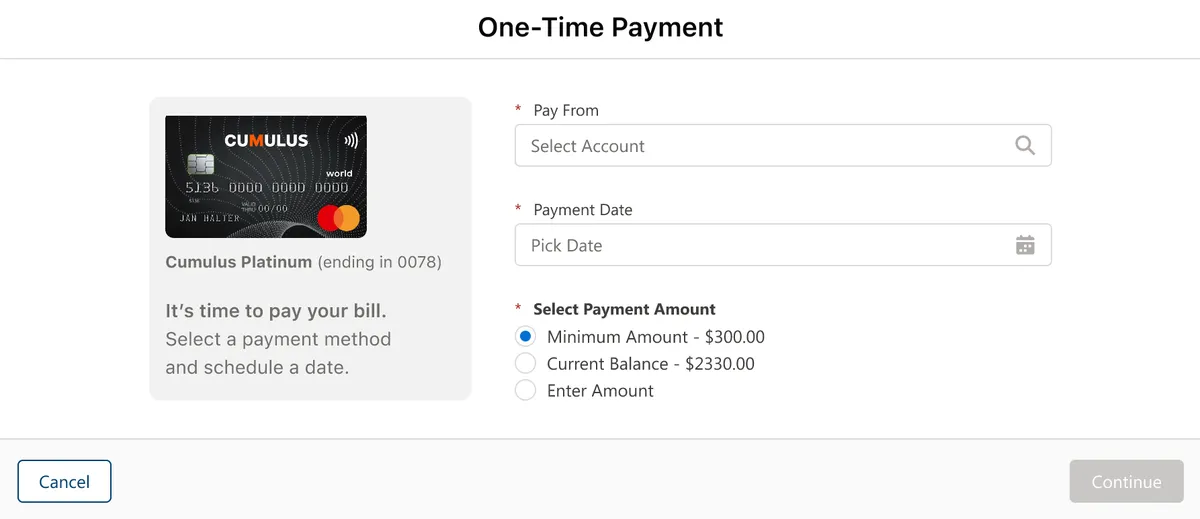 Card Payments — screenshot from the Salesforce AppExchange listing