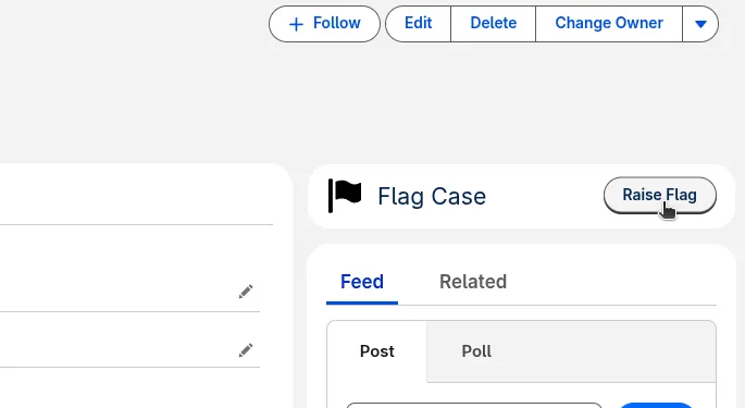 Case Flagger (free) — screenshot from the Salesforce AppExchange listing