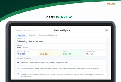 Case InsAIghts | Decision Intelligence for Smarter Case Management for Salesforce — screenshot