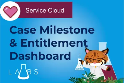 Case Milestone & Entitlement Dashboard for Salesforce — screenshot