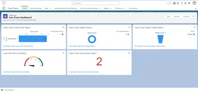 Case Tracer for Salesforce — screenshot
