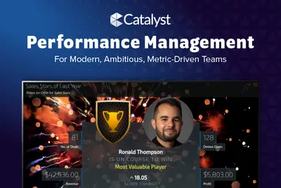 Catalyst - Gamification, TV Displays, Celebrations, Coaching and Scorecards for Salesforce — screenshot