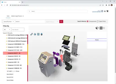 CDS Partable: The ONLY AI-Powered Visual Aftermarket Parts Search for Salesforce for Salesforce — screenshot
