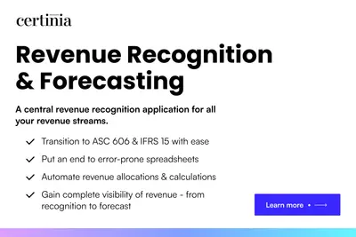 Certinia Revenue Management for Salesforce — screenshot
