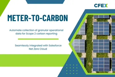 CFEX Meter-to-Carbon Scope 2 Accounting App for Salesforce — screenshot