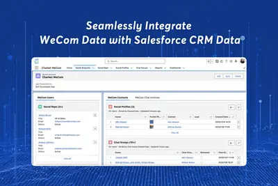 Charket WeCom® - Empower Your Social Selling for Salesforce — screenshot