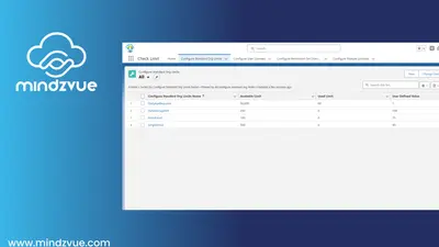 Check Limit for Salesforce — screenshot