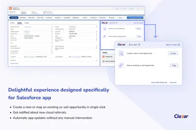 Clazar Co-Sell and Private Offers Platform for Salesforce for Salesforce — screenshot