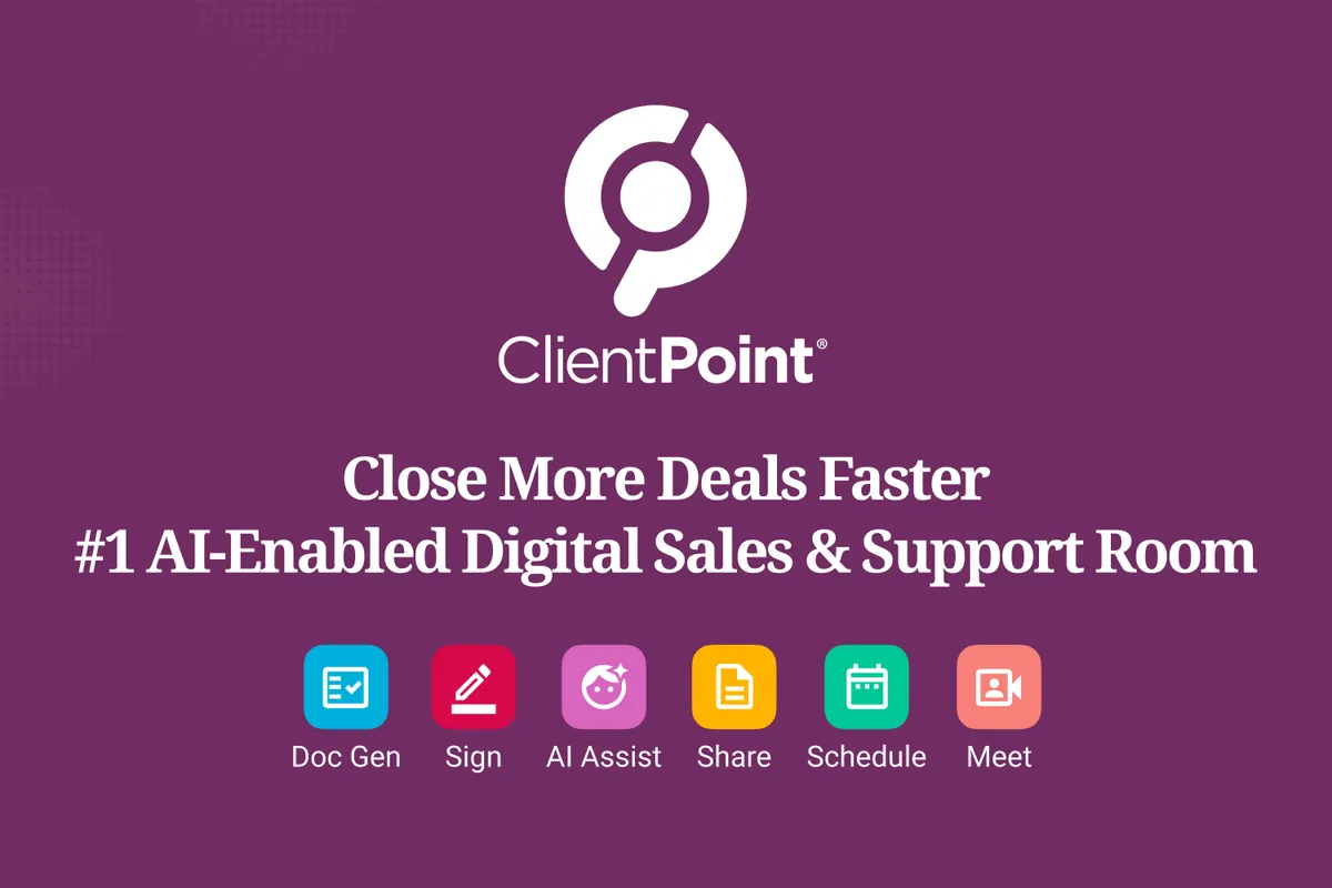 ClientPoint — screenshot from the Salesforce AppExchange listing