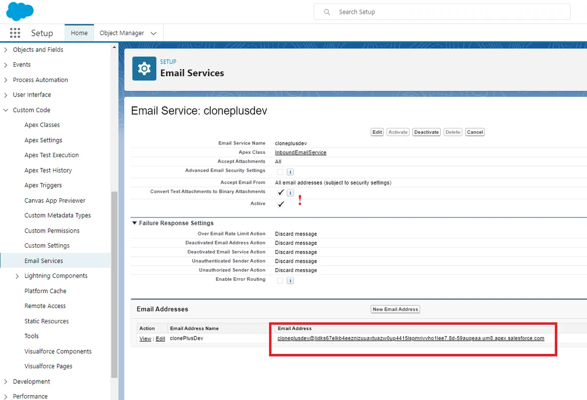 Clone Plus — screenshot from the Salesforce AppExchange listing