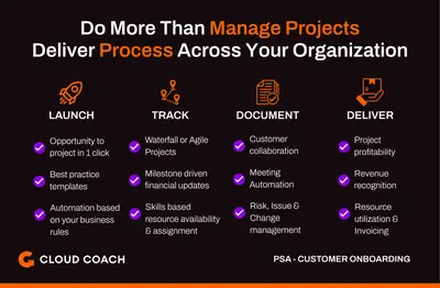 Cloud Coach | Professional Services Automation, Project & Resource Management for Salesforce — screenshot