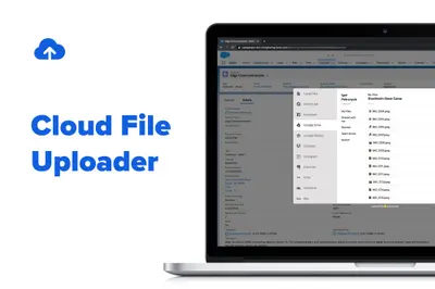 Cloud File Uploader for Salesforce — screenshot