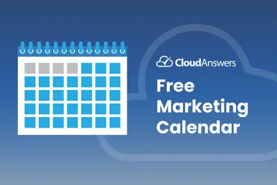 CloudAnswers Free Marketing Calendar for Salesforce — screenshot