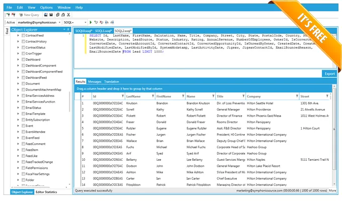Cloudingo Studio — screenshot from the Salesforce AppExchange listing