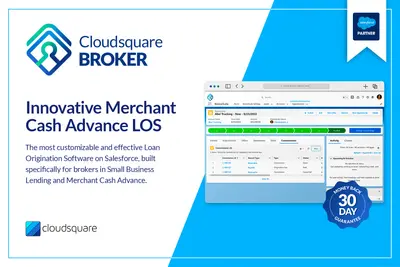 Cloudsquare Broker - Merchant Cash Advance Software & CRM for Salesforce — screenshot