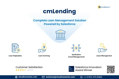 cmLending: Loan Origination, Loan Management, and Servicing Platform for Salesforce — screenshot