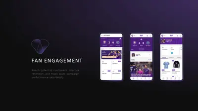 Cogny's Sports Fan Engagement Mobile App & Website for Salesforce — screenshot