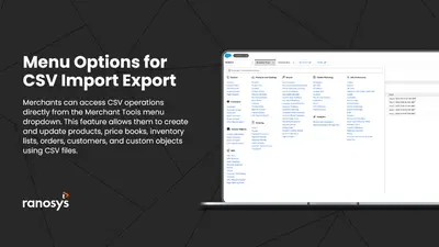 CommerceSyncPro – Advanced data management for product, pricing & inventory for Salesforce — screenshot