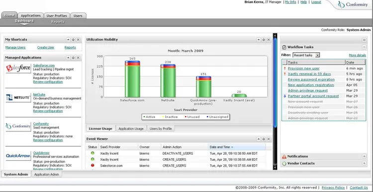 Conformity — screenshot from the Salesforce AppExchange listing