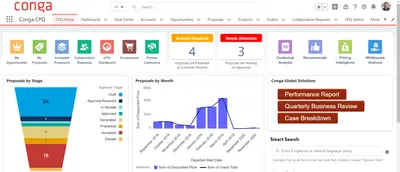 Conga Advantage CPQ (Configure Price Quote) for Salesforce — screenshot