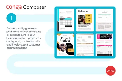 Conga Composer Salesforce Connector | document generation for anyone, anywhere for Salesforce — screenshot