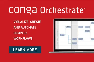 Conga Orchestrate | Supercharged Workflow Automation for Salesforce — screenshot