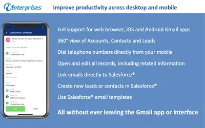 Connector for G Suite® and Salesforce.com® for Salesforce — screenshot