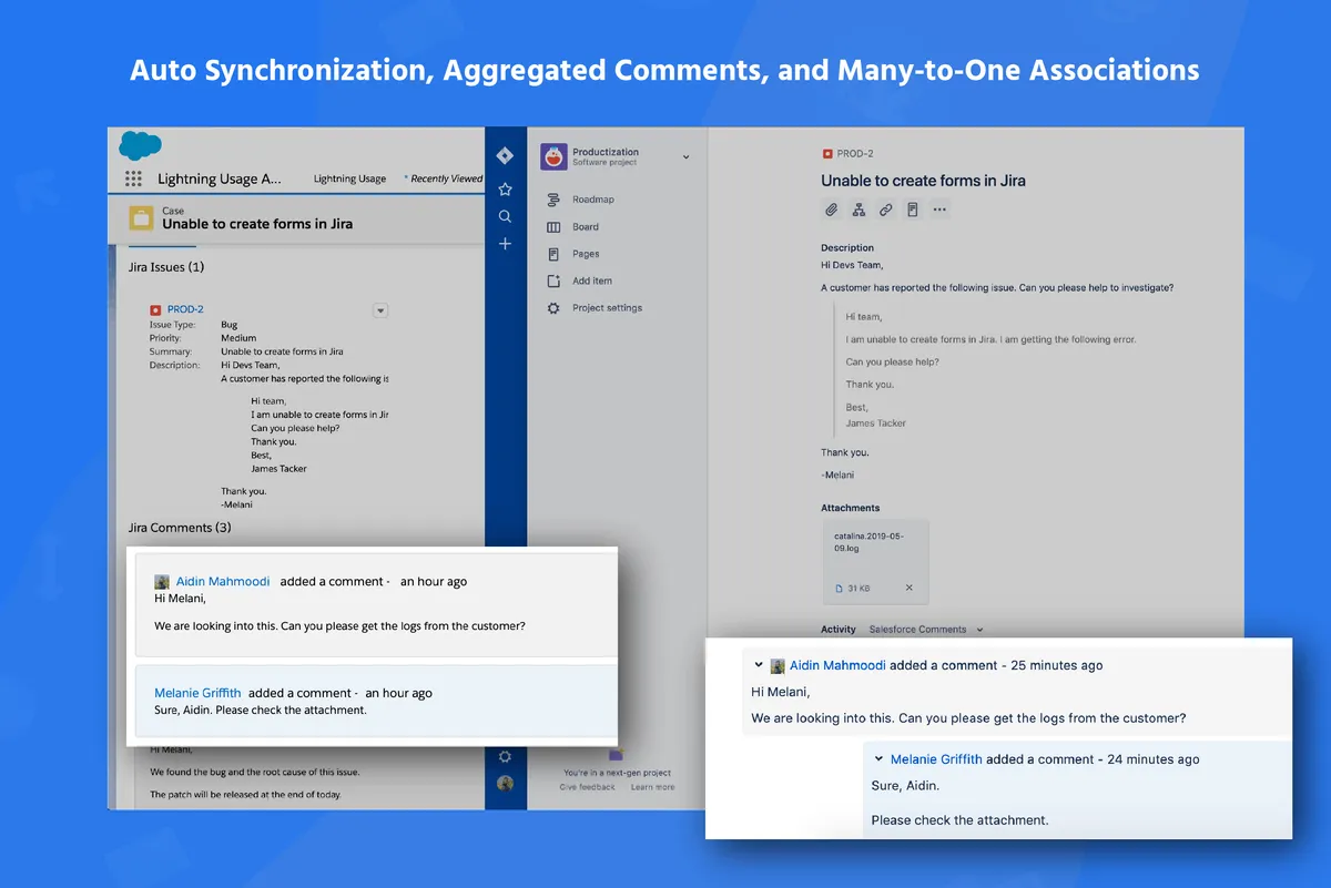 Connector for Salesforce and Jira (Cloud) by Appfire — screenshot from the Salesforce AppExchange listing