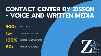 Contact Center by Zisson: CTI, IVR, ACD, Telephony, Softphone, Chat for Salesforce — screenshot