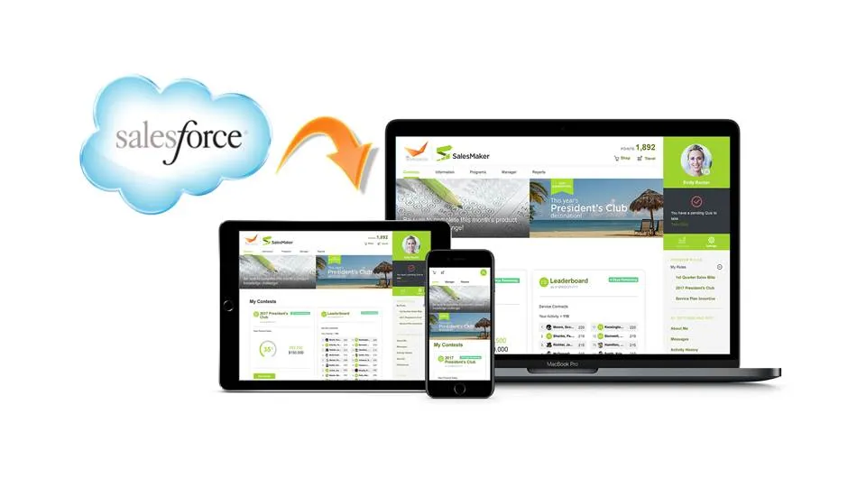 ContestLINK — screenshot from the Salesforce AppExchange listing